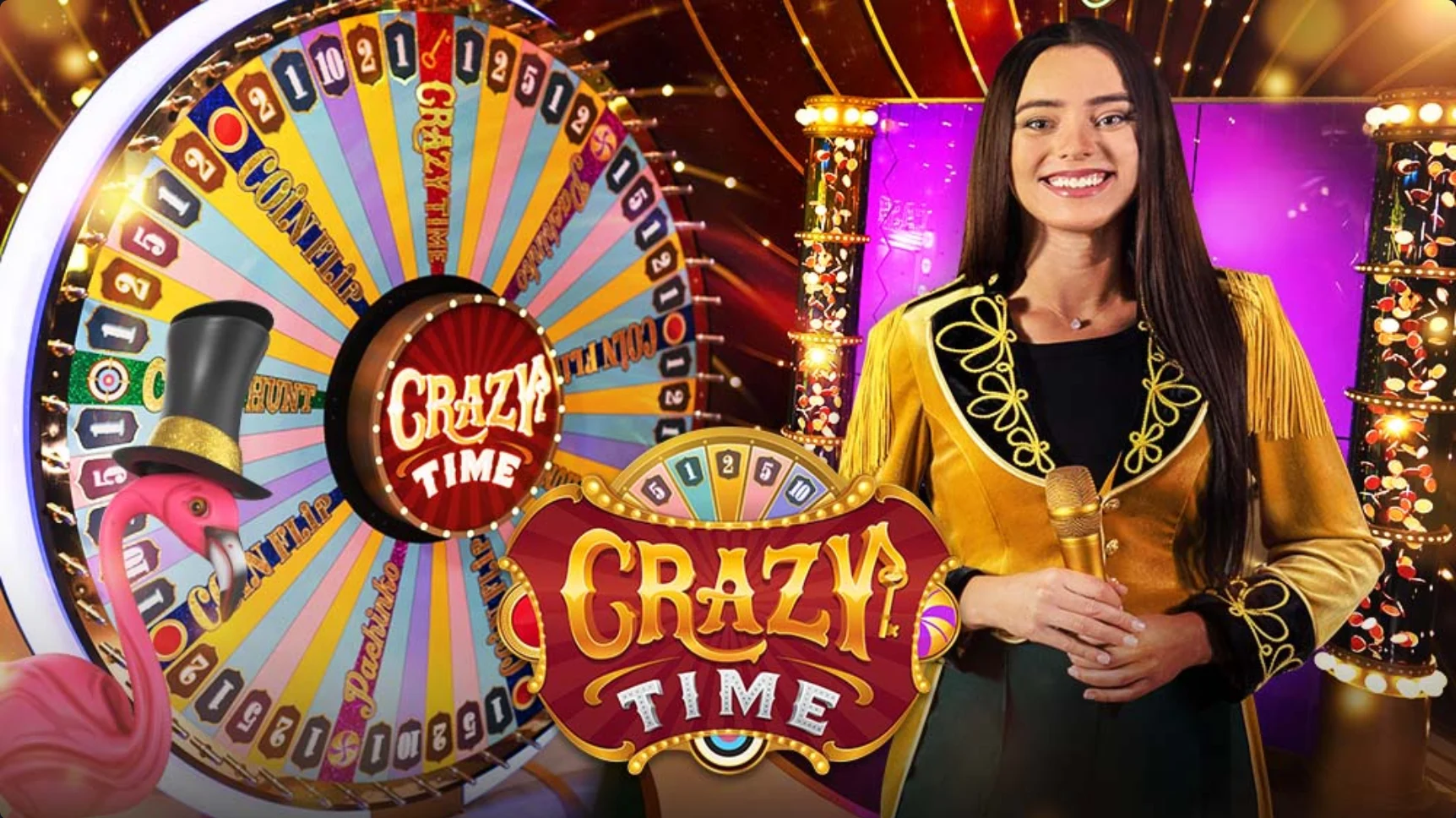 Страница игры Crazy Time на сайте Evolution
