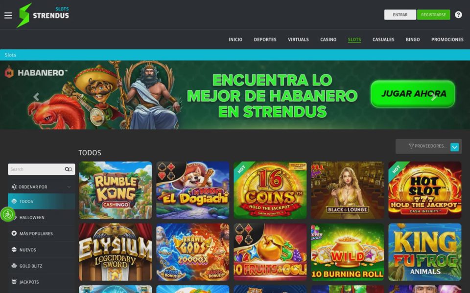 Strendus casino catalog