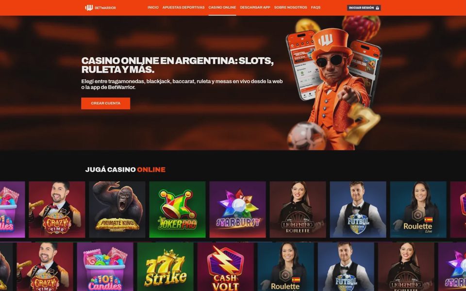 Каталог казино BetWarrior