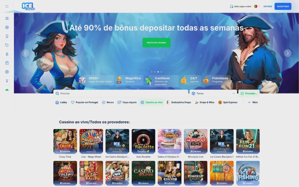 Ice Casino live casino
