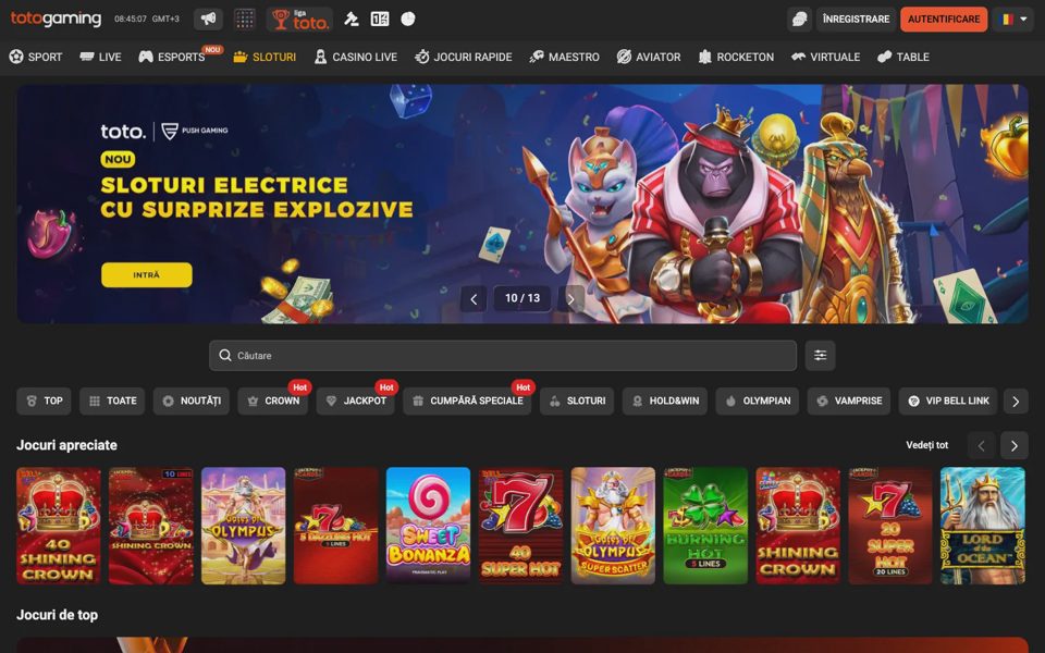 Каталог казино Totogaming