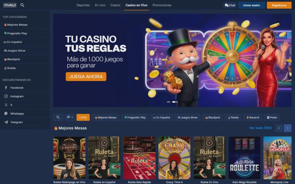 Rivalo live casino