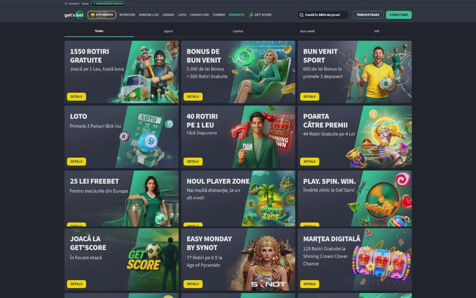 Get's Bet bonuses and promotions