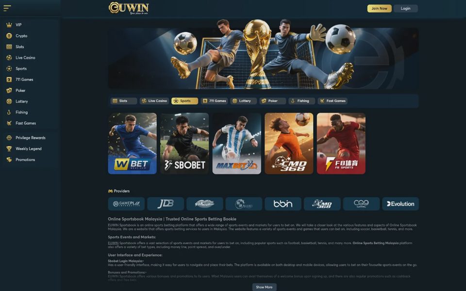 Euwin sports betting