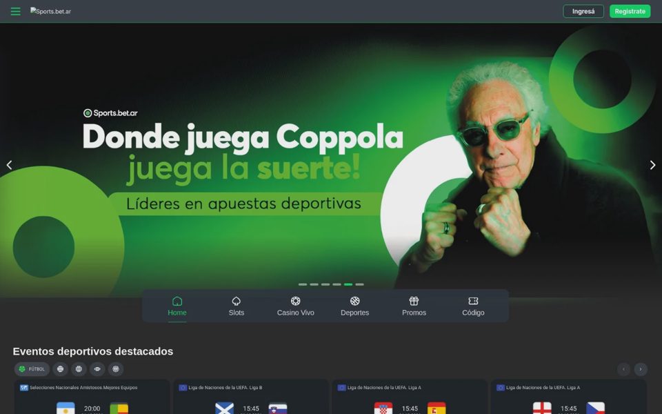 Главная страница Sportsbet
