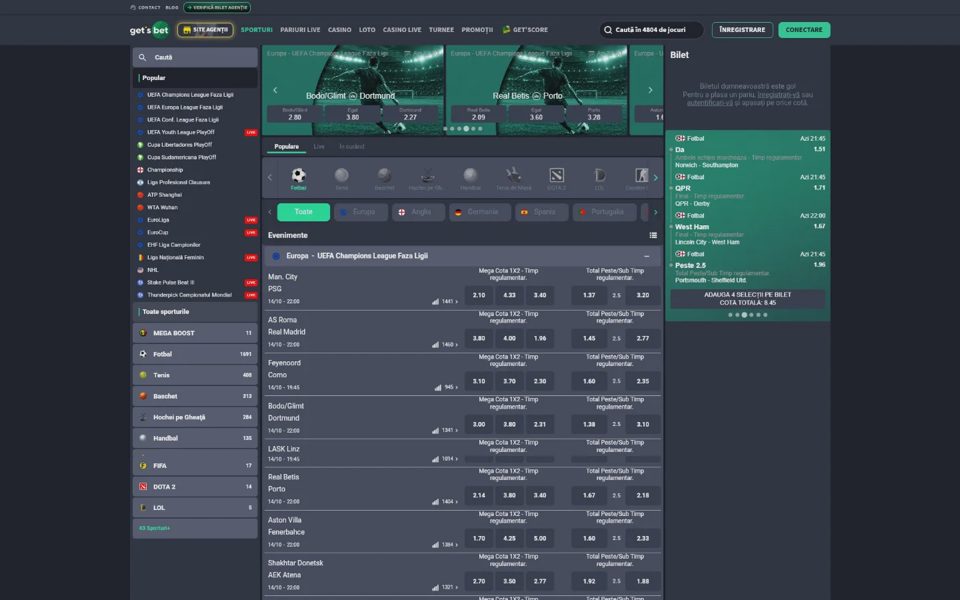 Get's Bet sports betting