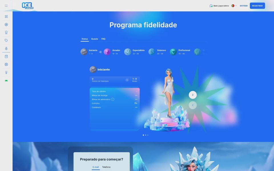 Ice Casino loyalty programme