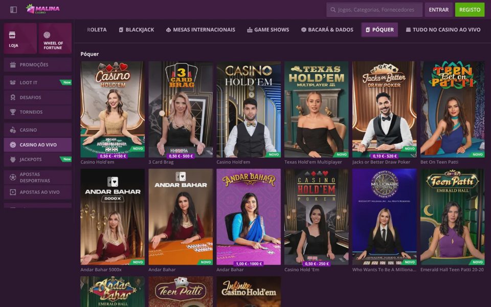 MalinaCasino poker