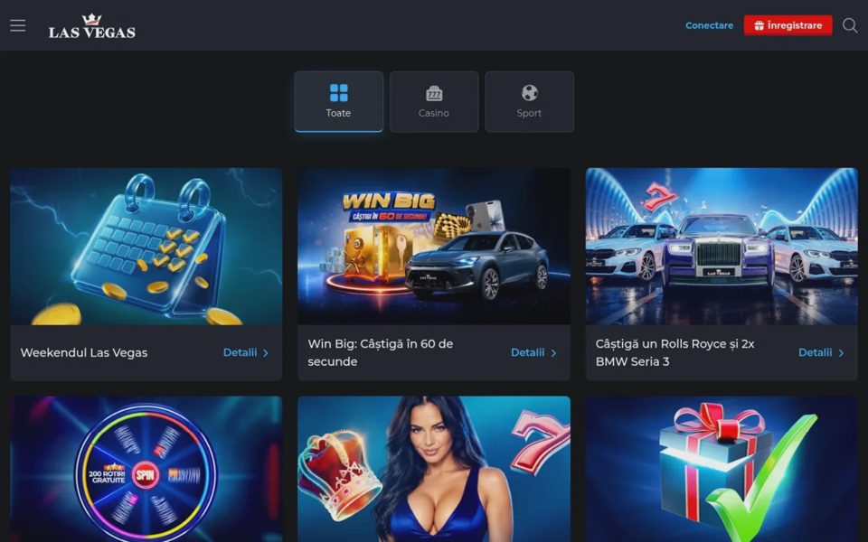 Бонусы и акции Las Vegas