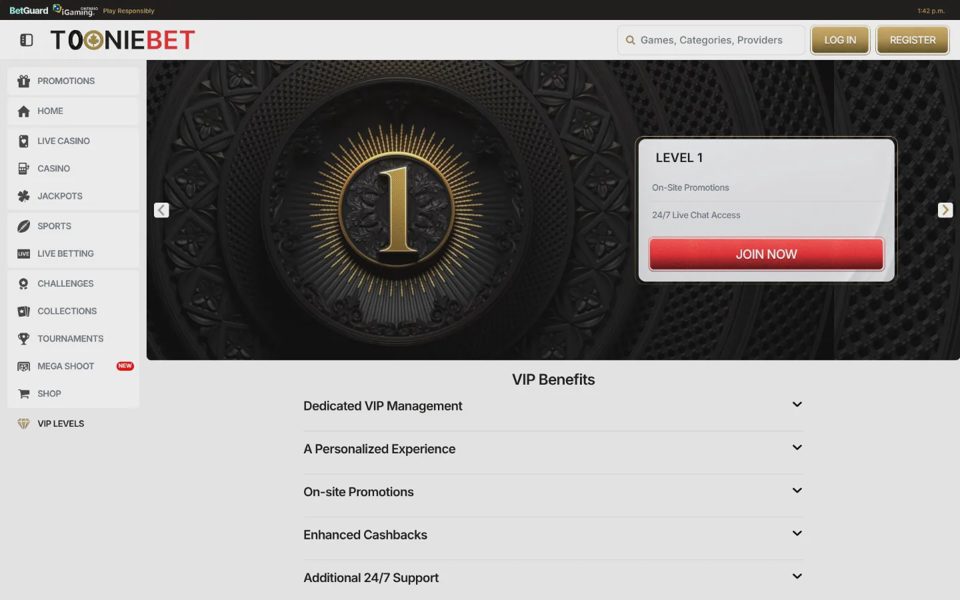 TOONIEBET loyalty programme
