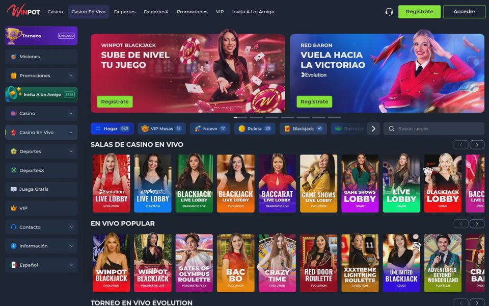 Live-казино Winpot