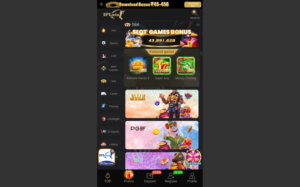 iplwin casino catalog