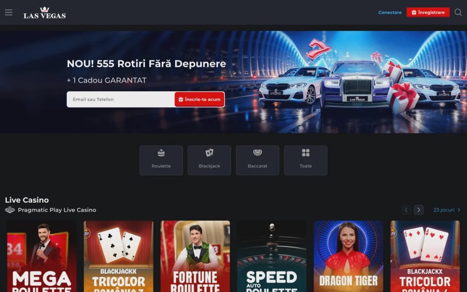 Live-казино Las Vegas