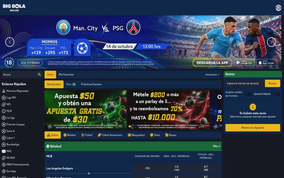 Big Bola sports betting