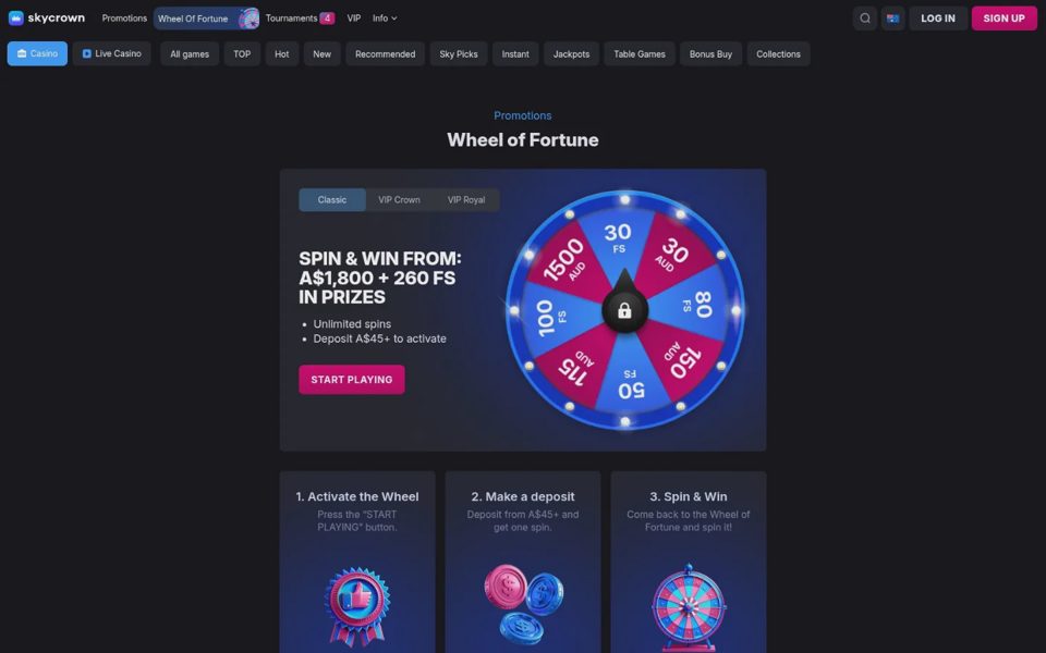 Skycrown rewards