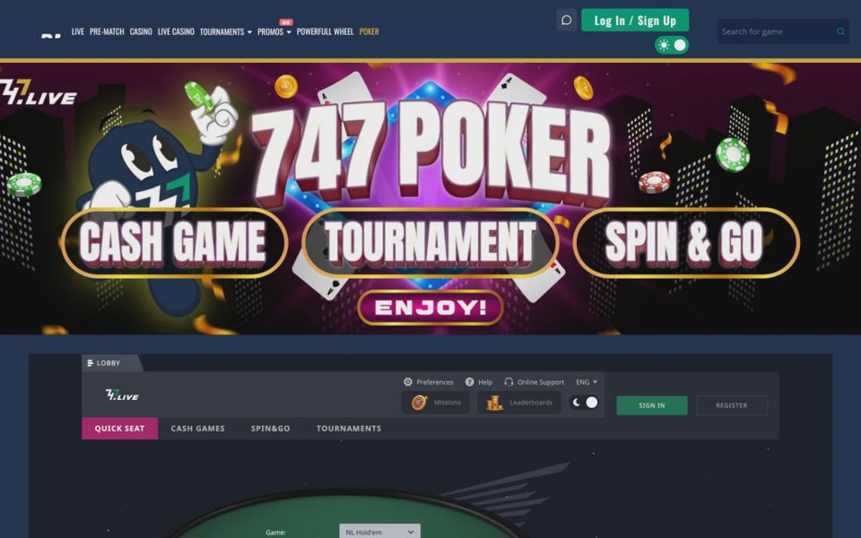 Покер 747Live