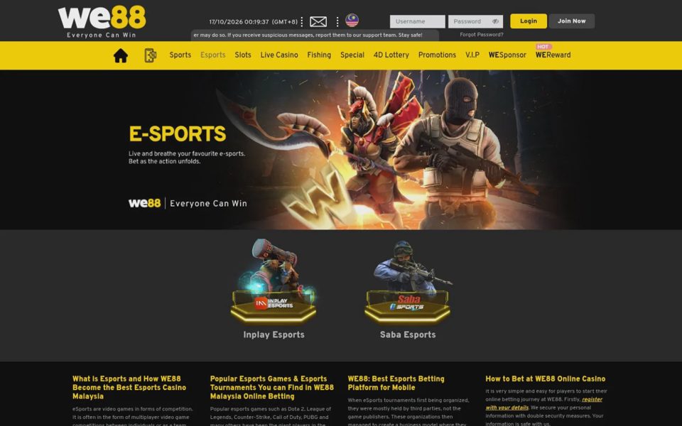 Киберспорт WE88