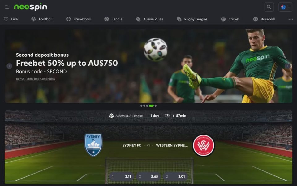 Neospin sports betting