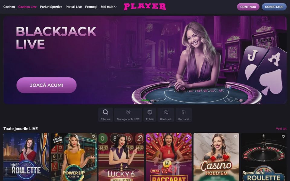 Live-казино Player