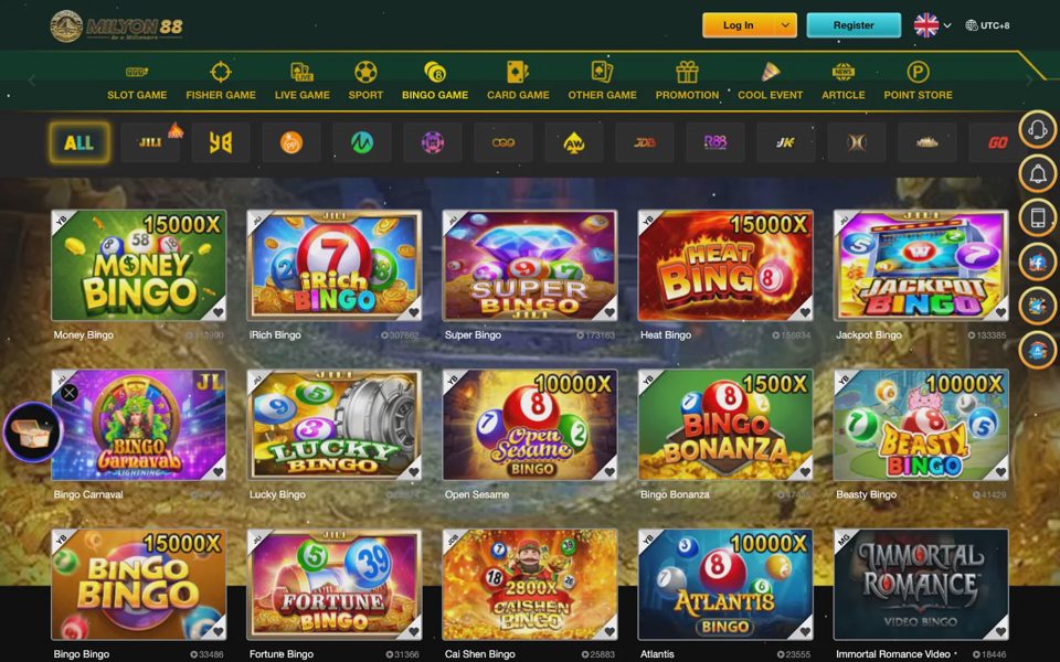 Milyon88 bingo
