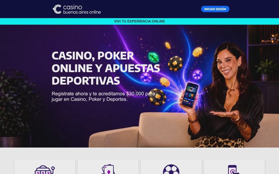 Главная страница Casino Buenos Aires Online