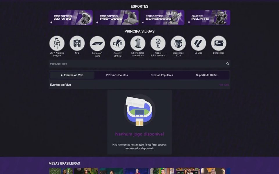 Ставки на спорт H2bet