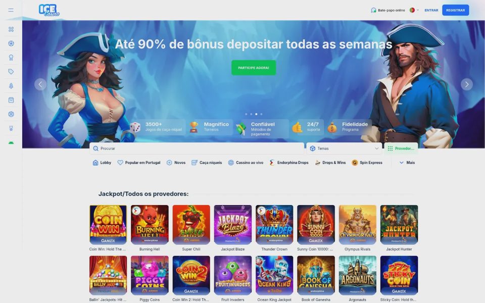 Ice Casino jackpots