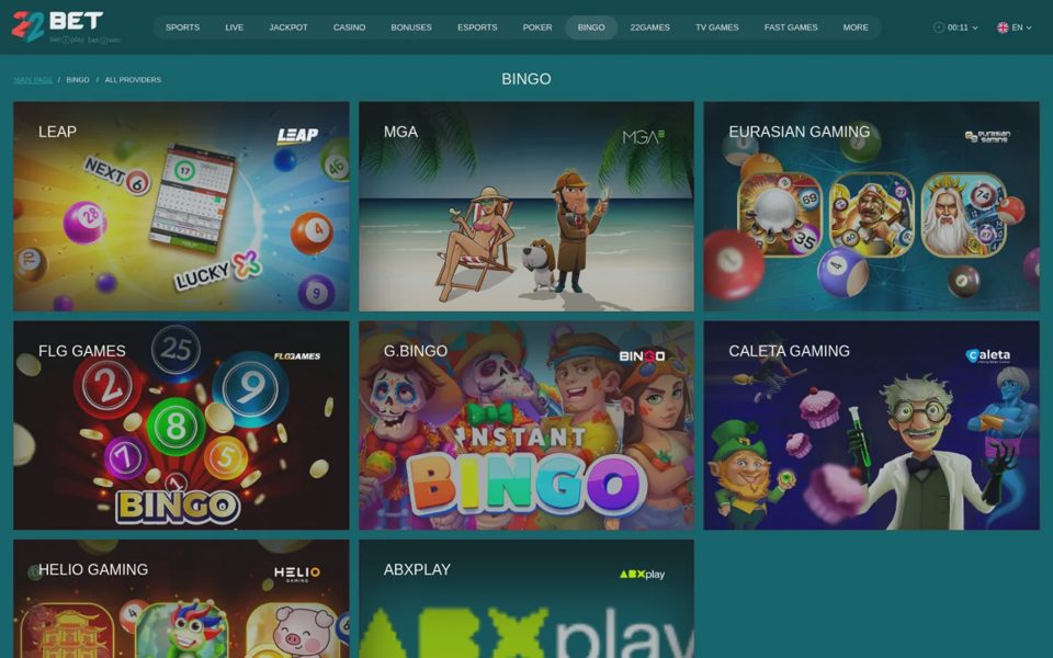 Бинго 22bet
