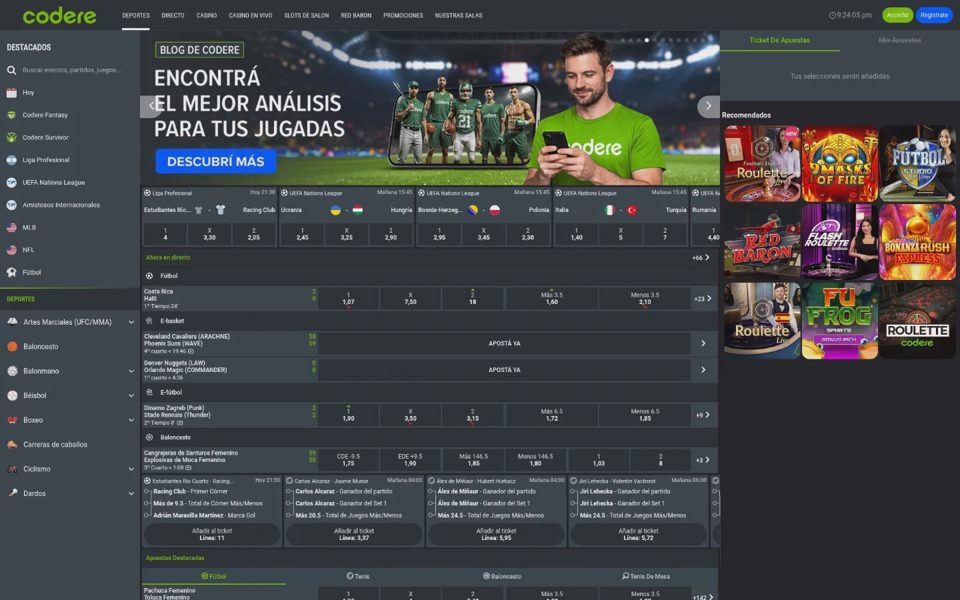 Ставки на спорт Codere