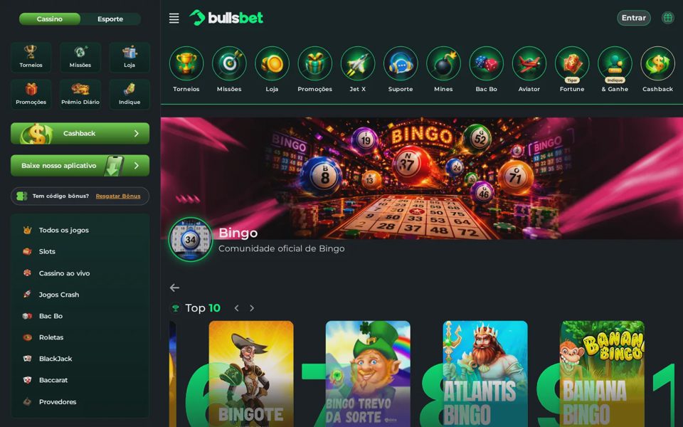 Бинго BullsBet