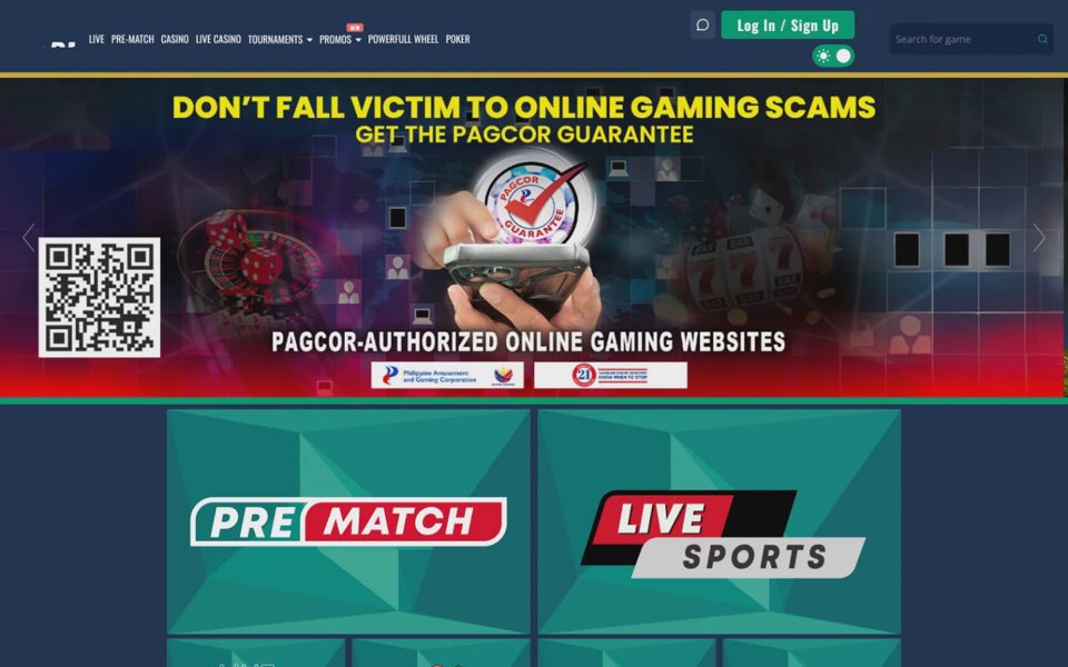 747Live home page