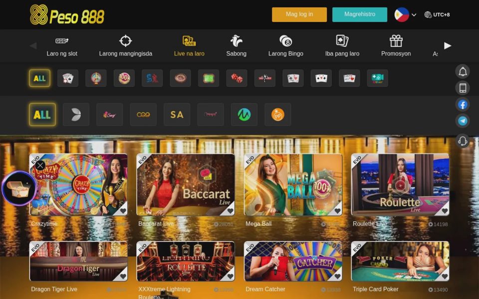 Peso888 live casino