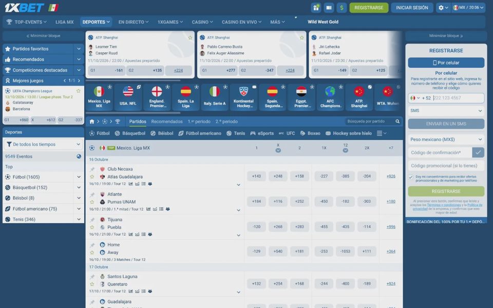 Ставки на спорт 1xBet