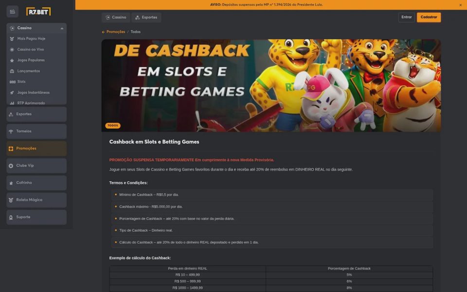 Награды R7.bet