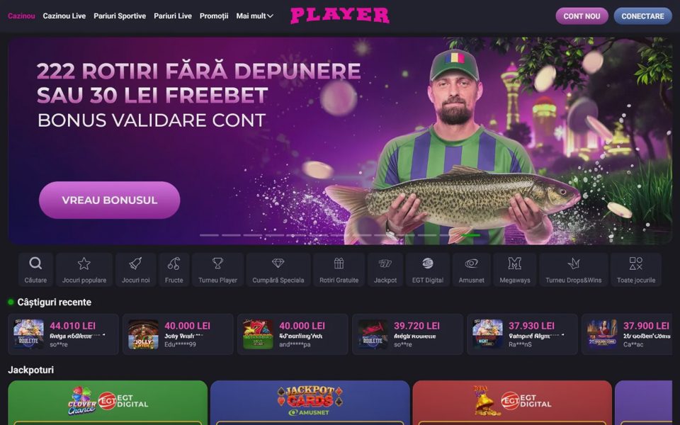 Каталог казино Player