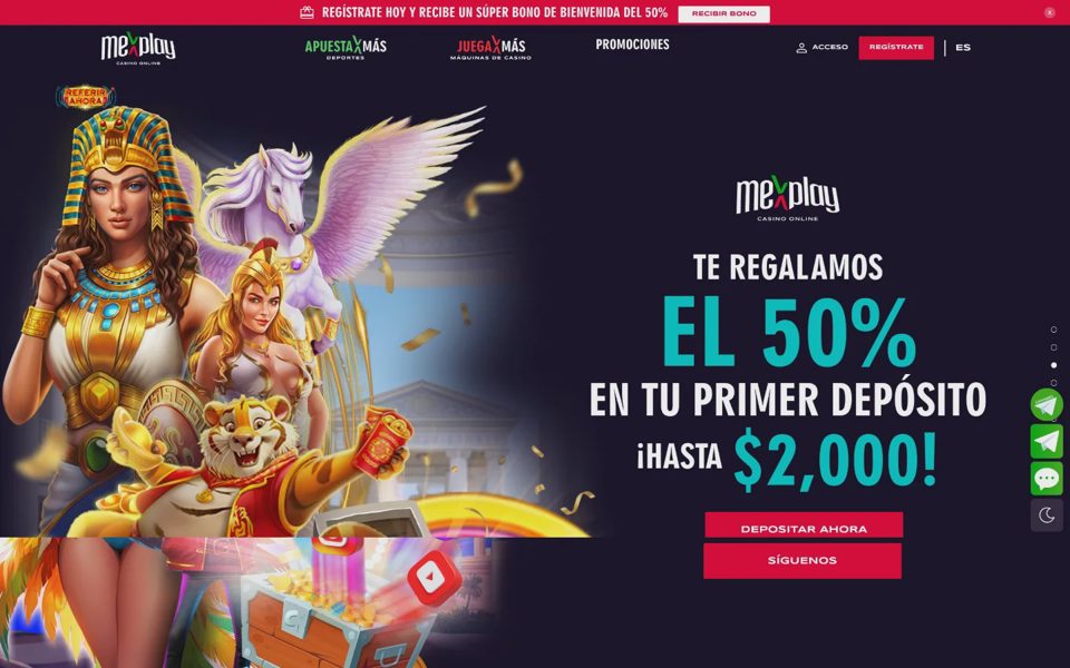 Главная страница Mexplay