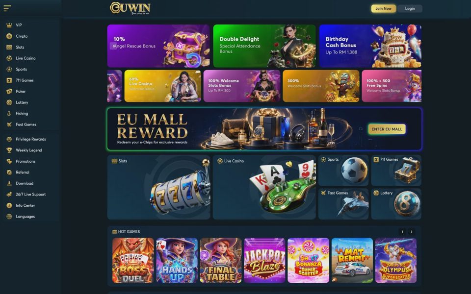 Euwin home page