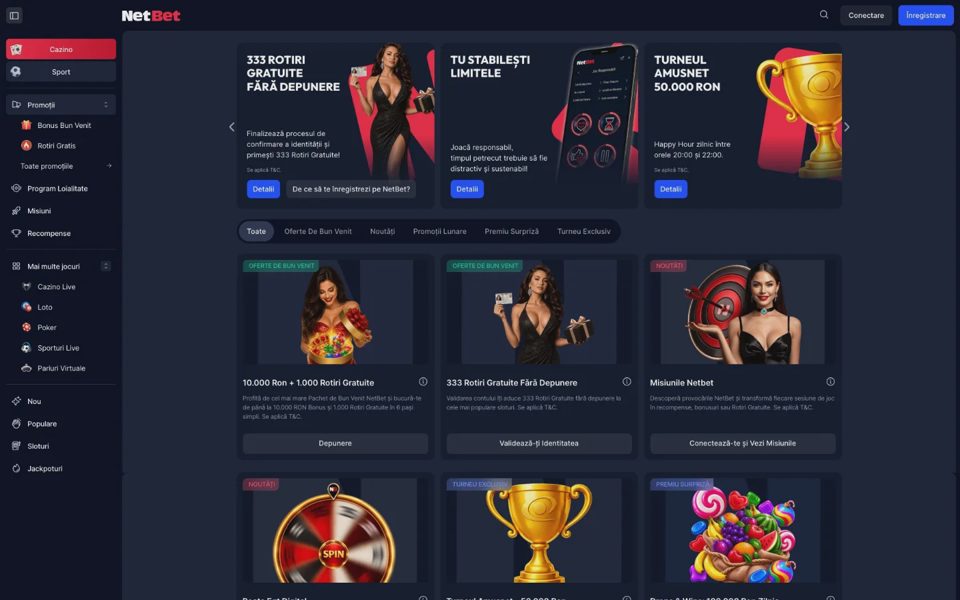 Бонусы и акции NetBet