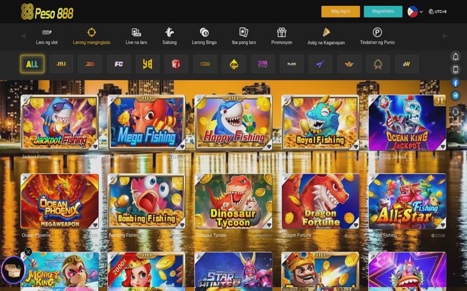 Рыболовные игры Peso888
