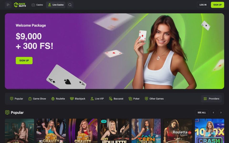 Live-казино MateSlots
