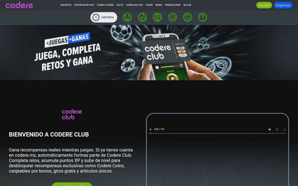 Программа лояльности Codere