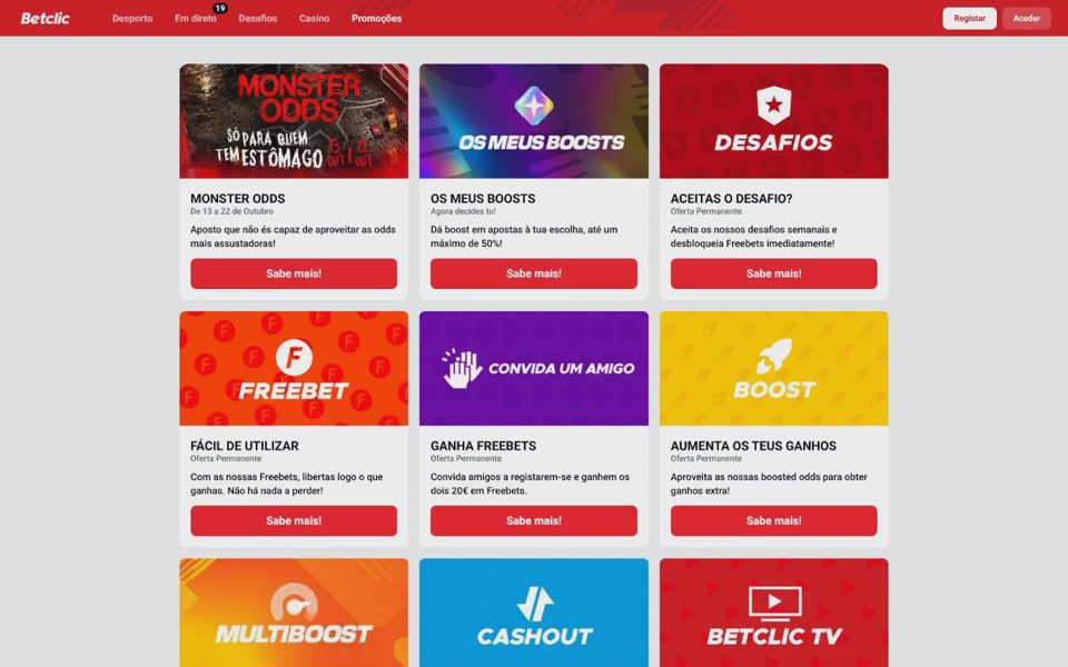 Бонусы и акции Betclic