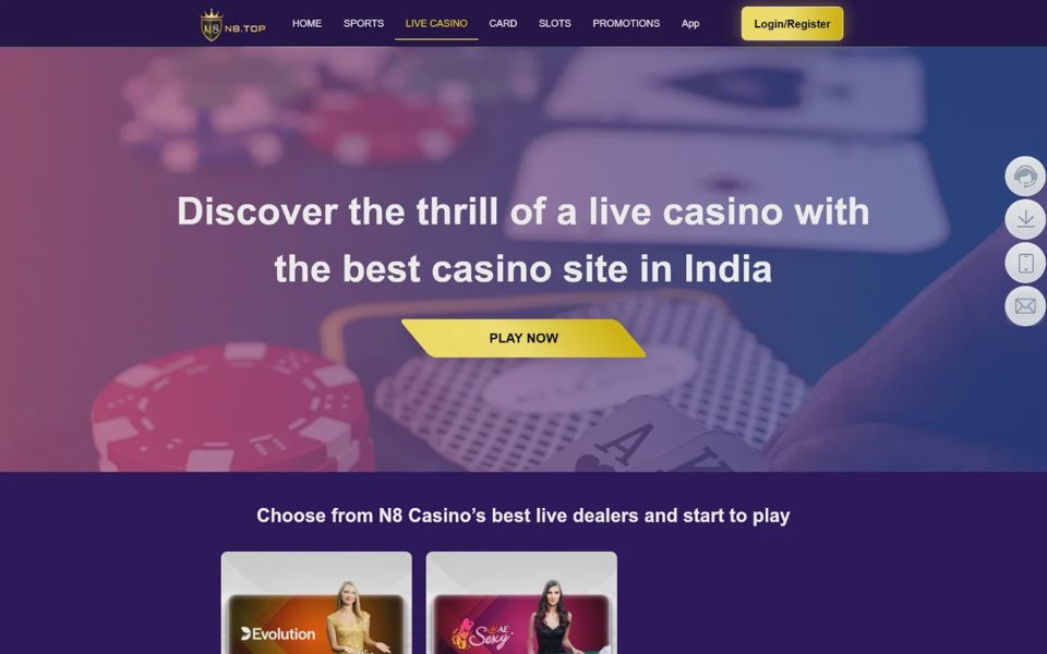 N8 live casino