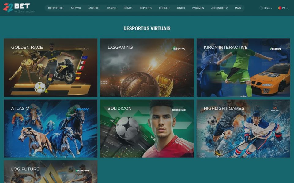 Виртуальный спорт 22bet