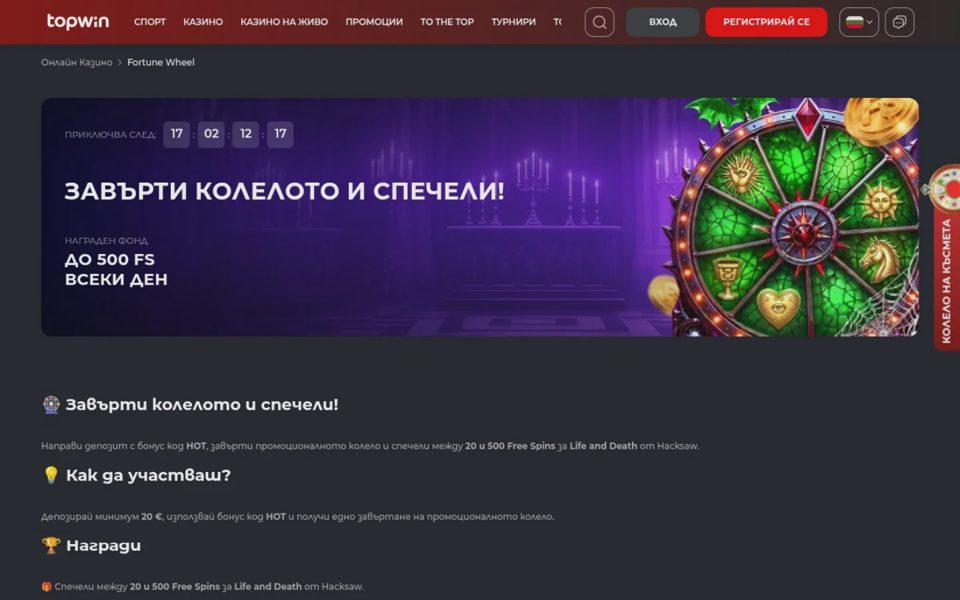 Награды Topwin