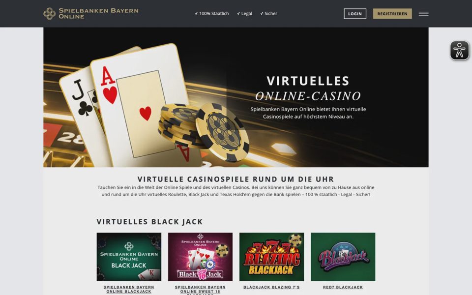 Каталог казино Spielbanken Bayern