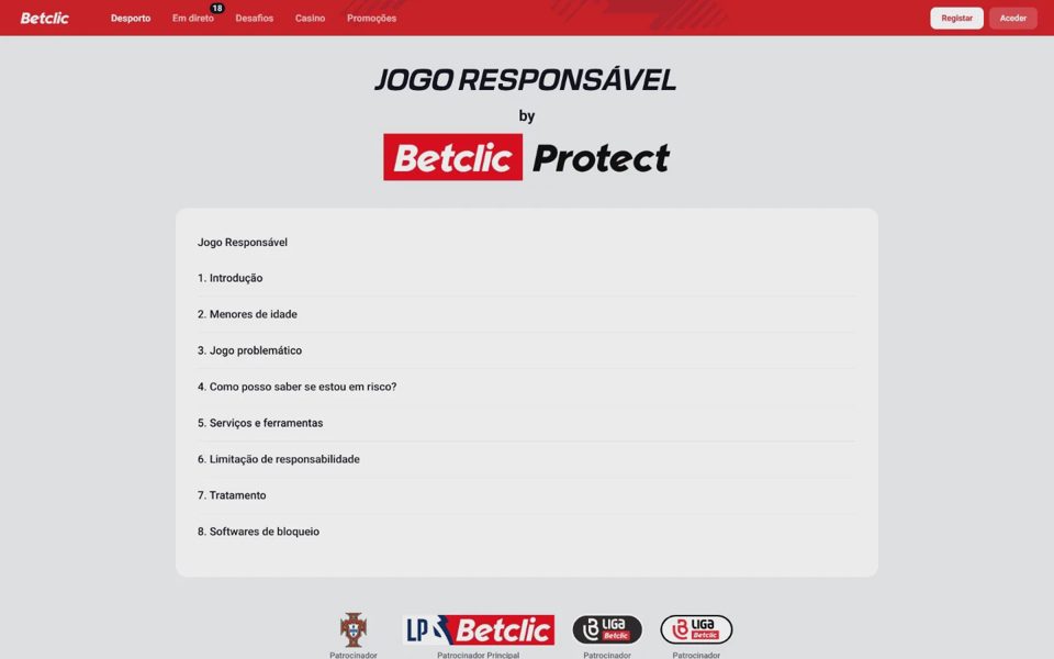 Ответственная игра на Betclic