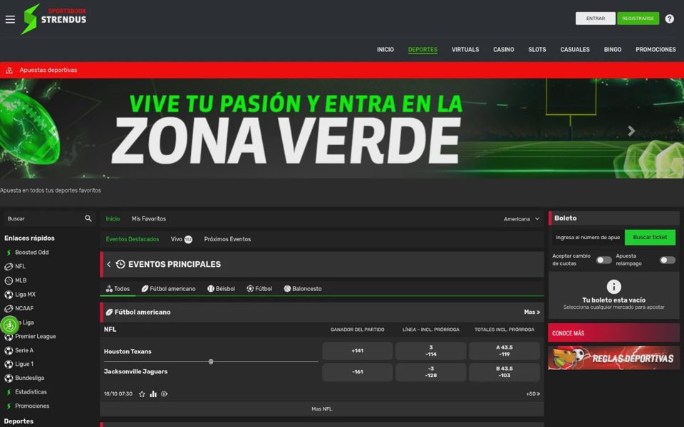 Strendus sports betting