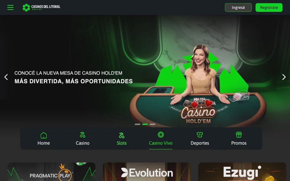Live-казино Casinos del Litoral