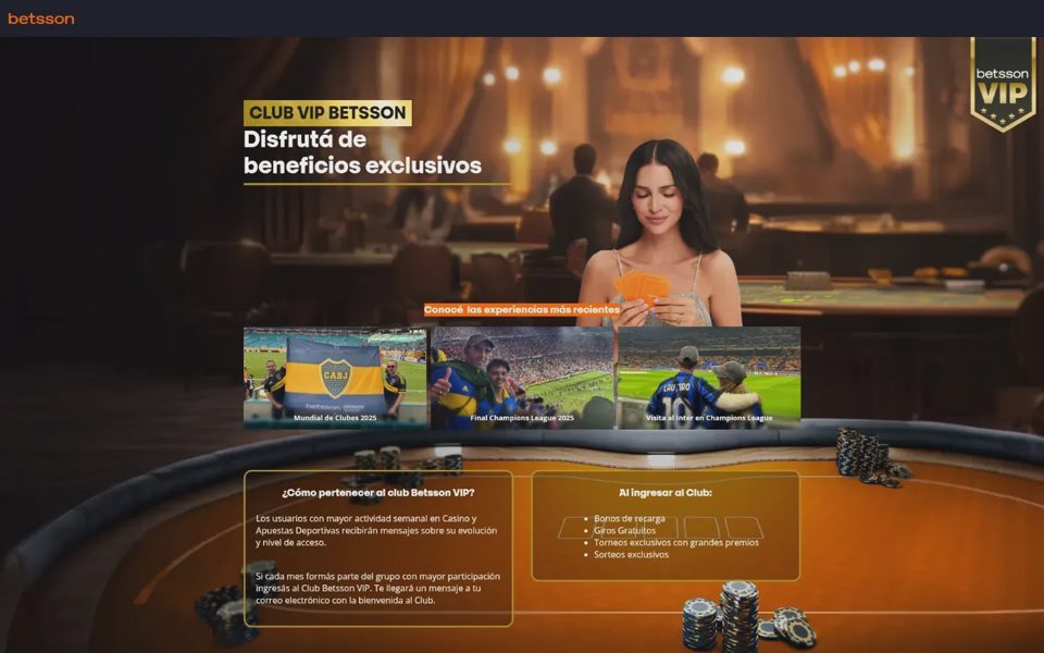Программа лояльности Betsson